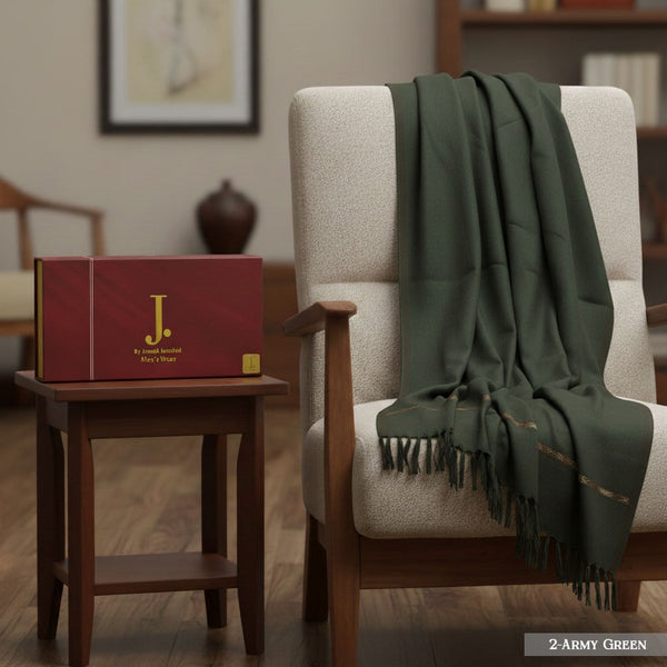 J. Premium Winter Wool Shawl for Men.