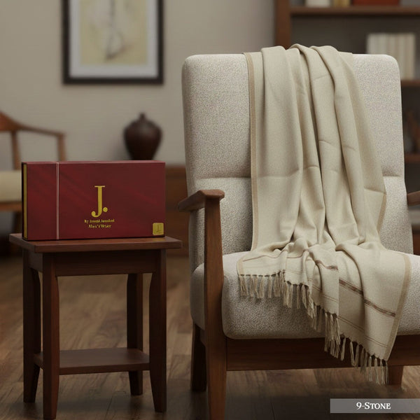 J. Premium Winter Wool Shawl for Men.